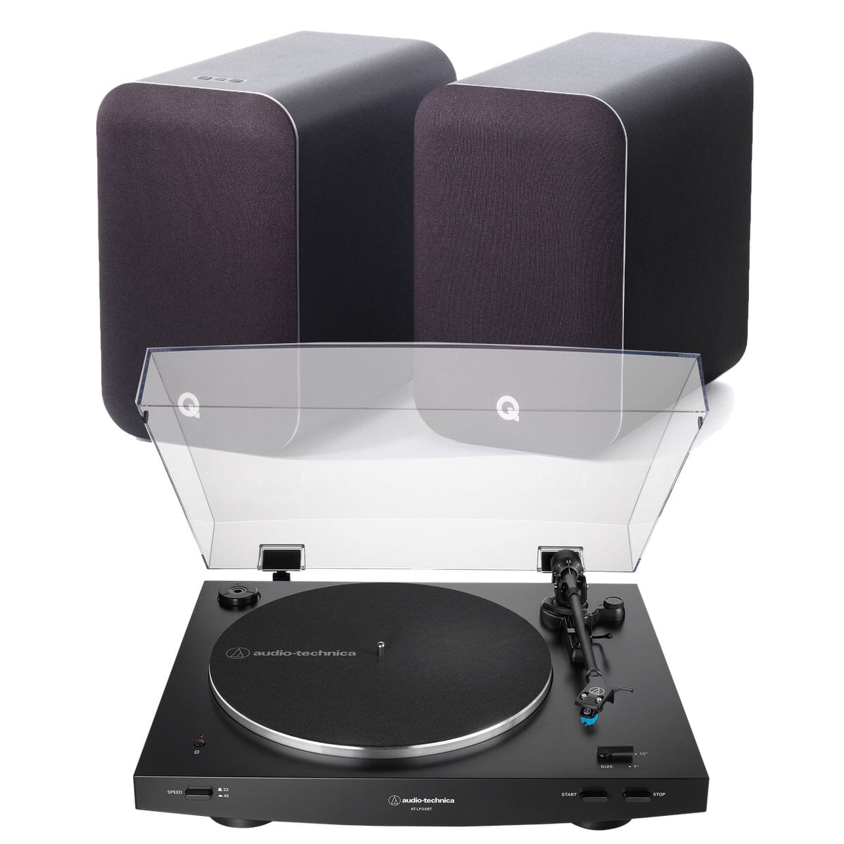 Audio-Technica LP3XBT & Q Acoustics M20 Turntable + Speakers – K&B Audio