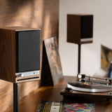 Audioengine HD4 Wireless Bookshelf Speakers with Bluetooth & Headphone Amp - K&B Audio