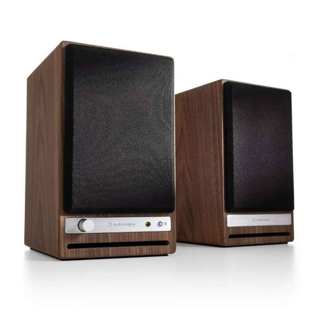 Audioengine HD4 Wireless Bookshelf Speakers with Bluetooth & Headphone Amp - K&B Audio