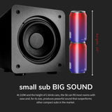 Audioengine S6 6" 210W Active Subwoofer - K&B Audio