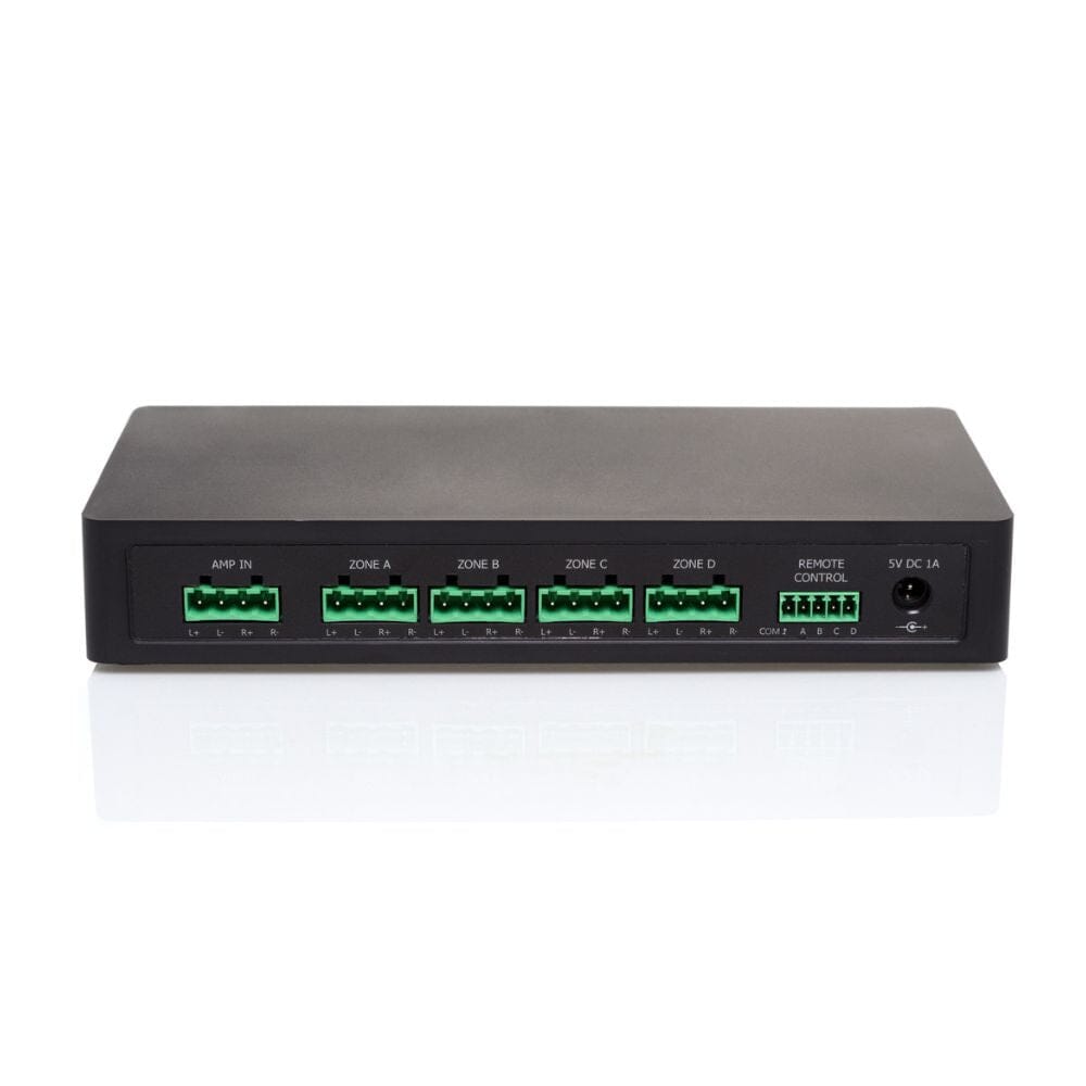 Audioflow 4 Way Smart Speaker Selector Switch with App Control - K&B Audio