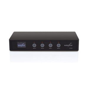 Audioflow 4 Way Smart Speaker Selector Switch with App Control - K&B Audio