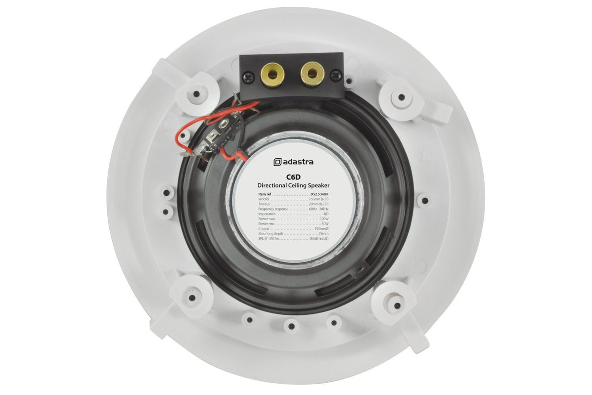 SimplyBT BT30W 6.5" 30W Bluetooth Ceiling Speakers - K&B Audio