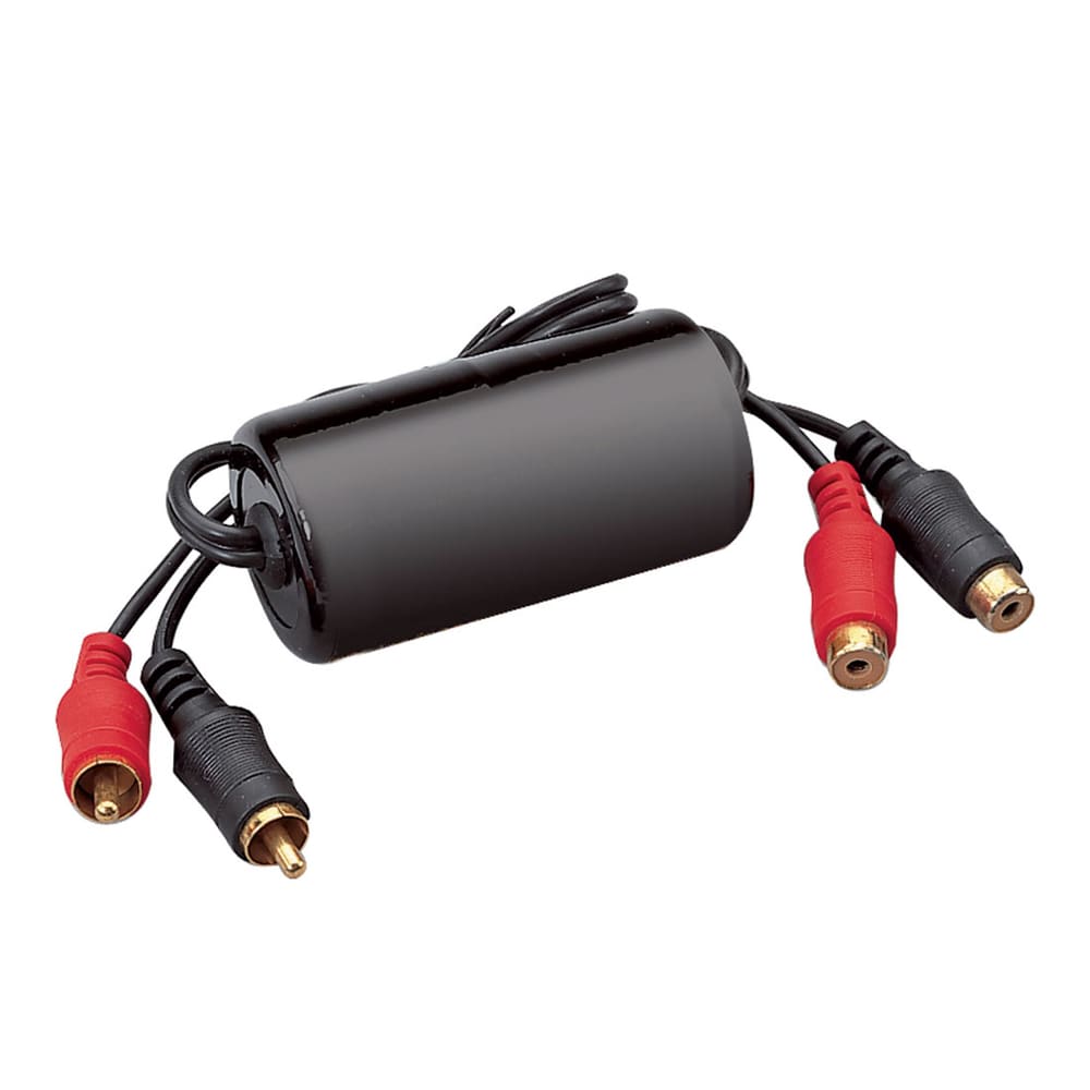 Flex Audio Ground Loop Isolator (RCA Plugs to RCA Sockets) - K&B Audio