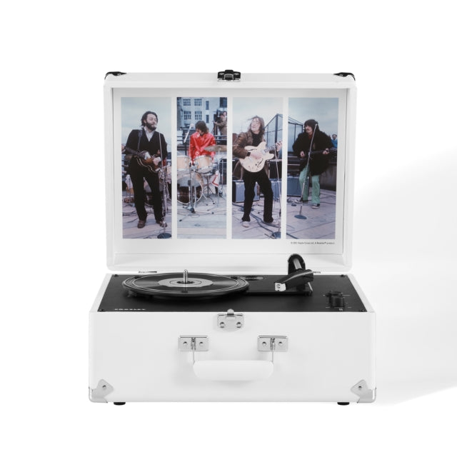 Crosley The Beatles Anthology Record Player - Let it Be - White PVC - K&B Audio