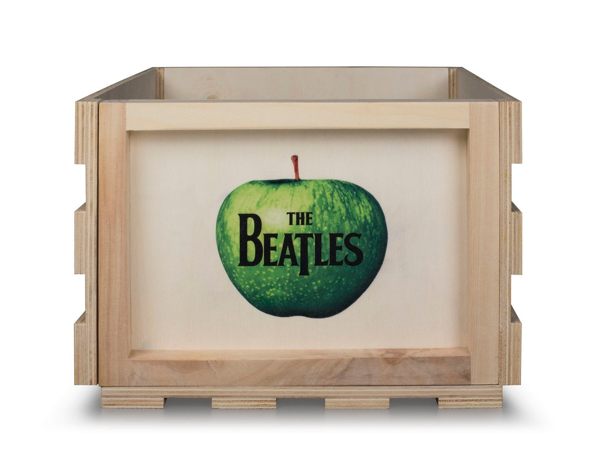 Crosley The Beatles Record Storage Crate - Apple - K&B Audio