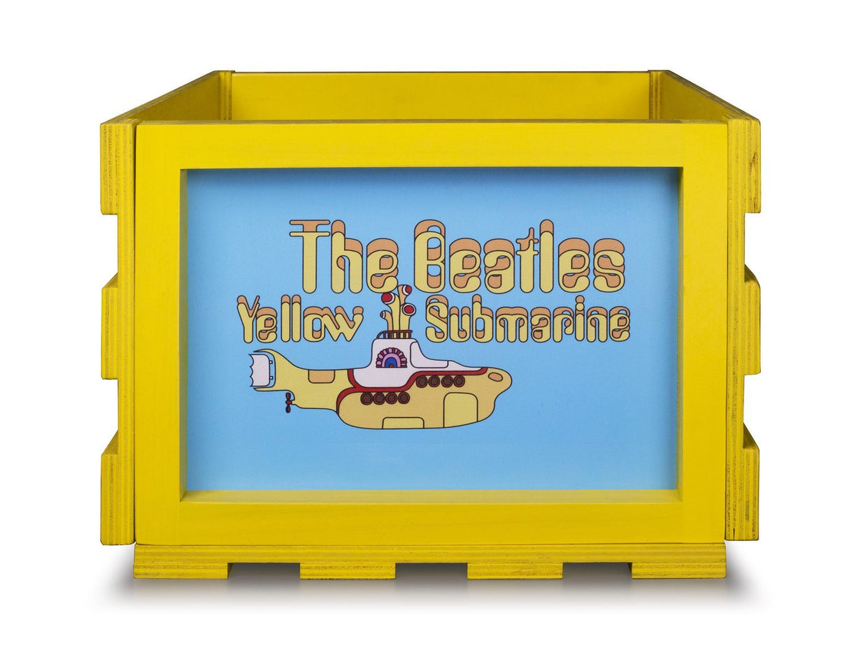 Crosley The Beatles Record Storage Crate - Yellow Submarine - K&B Audio