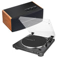 Audio-Technica LP60X-BT Bluetooth Turntable + Edifier D12 Active Bluetooth Speaker - K&B Audio