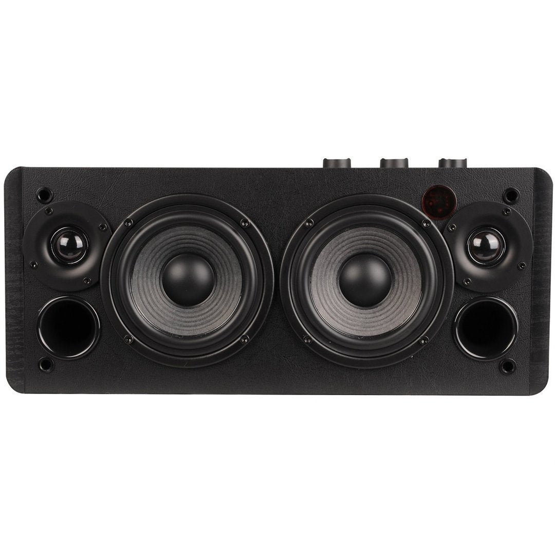 [OPEN BOX] Edifier D12 Stereo Active Desktop Speaker with Bluetooth - Black - K&B Audio