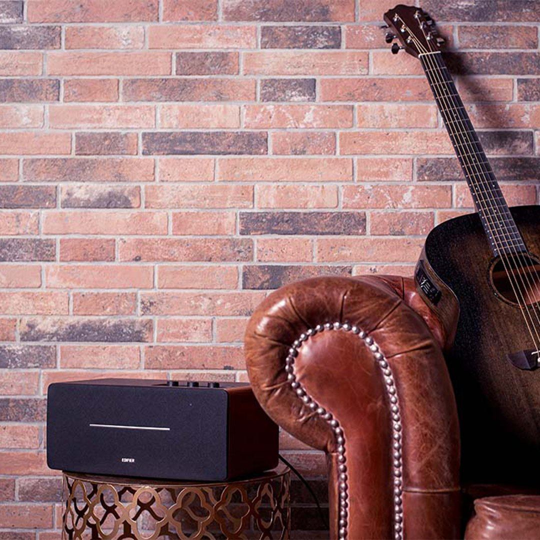 [OPEN BOX] Edifier D12 Stereo Active Desktop Speaker with Bluetooth - Black - K&B Audio