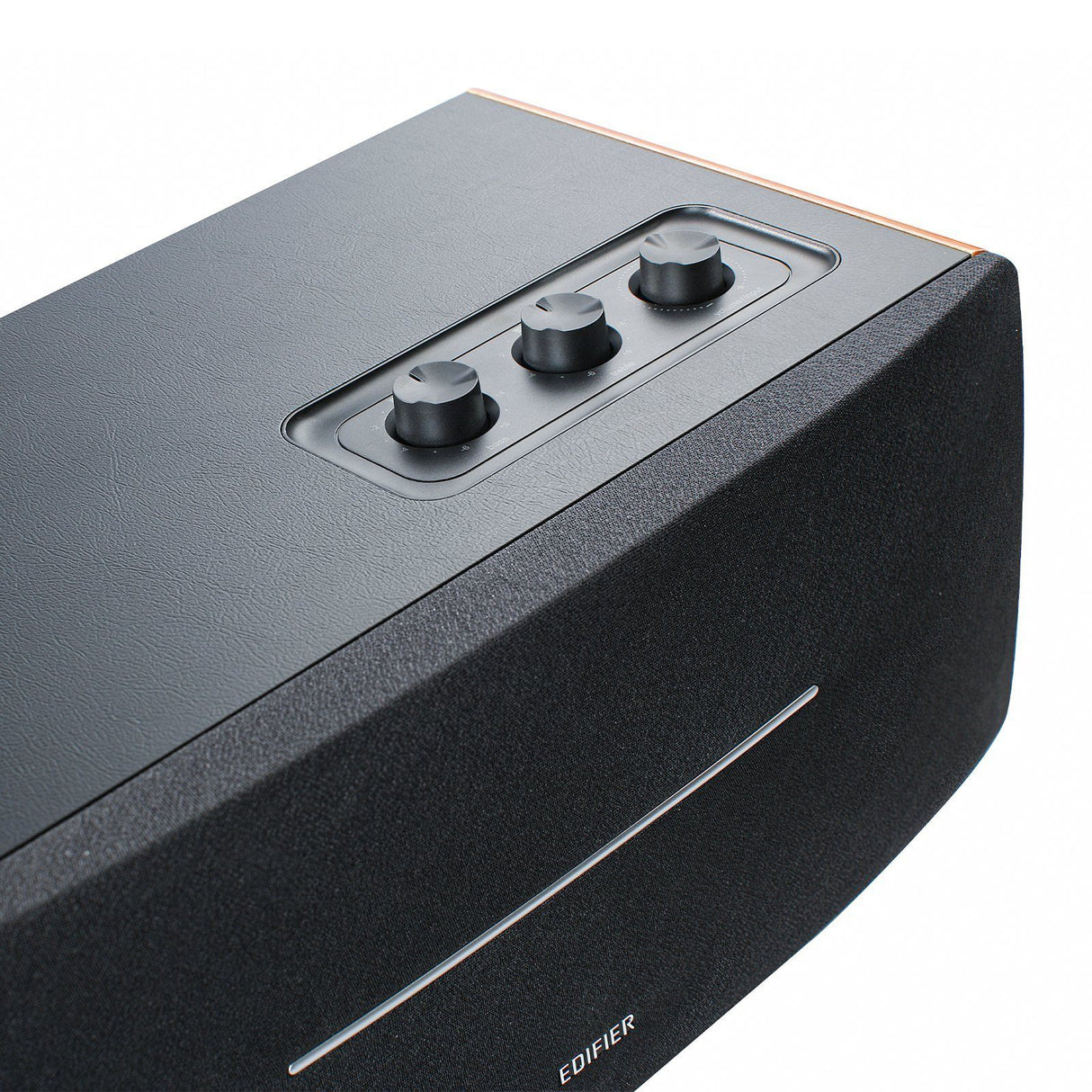 [OPEN BOX] Edifier D12 Stereo Active Desktop Speaker with Bluetooth - Black - K&B Audio