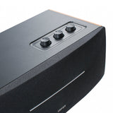 [OPEN BOX] Edifier D12 Stereo Active Desktop Speaker with Bluetooth - Black - K&B Audio