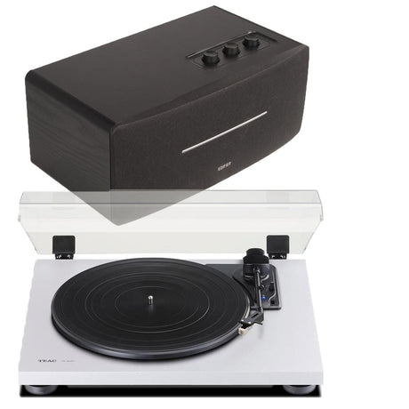 Teac TN-180BT Bluetooth Turntable + Edifier D12 Active Bluetooth Speakers - K&B Audio