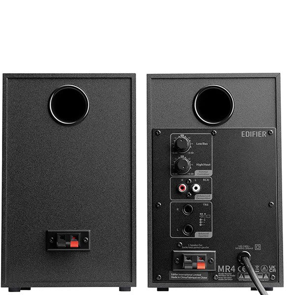 [OPEN BOX] Edifier MR4 Active Studio Monitor / PC Speakers (Pair) - Black - K&B Audio