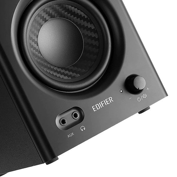 [OPEN BOX] Edifier MR4 Active Studio Monitor / PC Speakers (Pair) - Black - K&B Audio