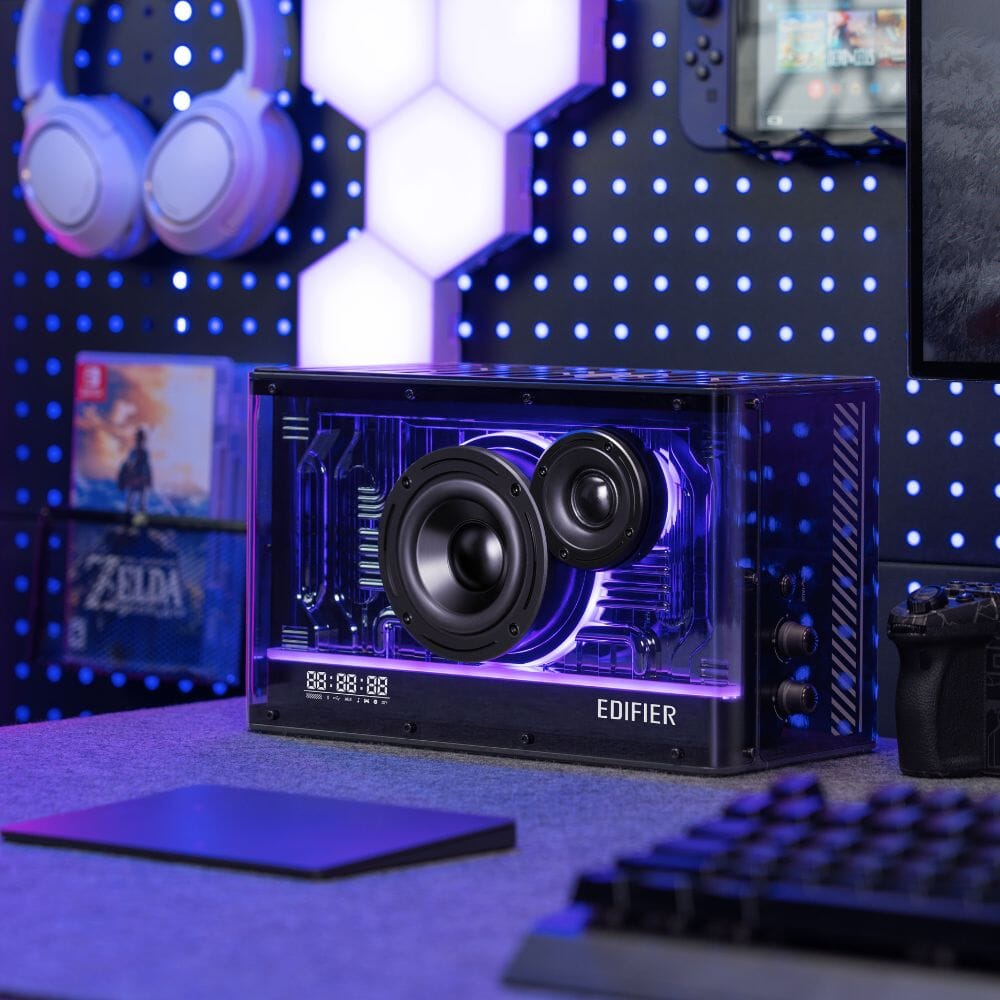 Edifier QD35 Bluetooth Speaker with USB & Lighting Effects – K&B Audio
