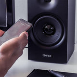 Edifier R1080BT 24W Active Bookshelf Speakers with Bluetooth 5.0 (Pair) - K&B Audio