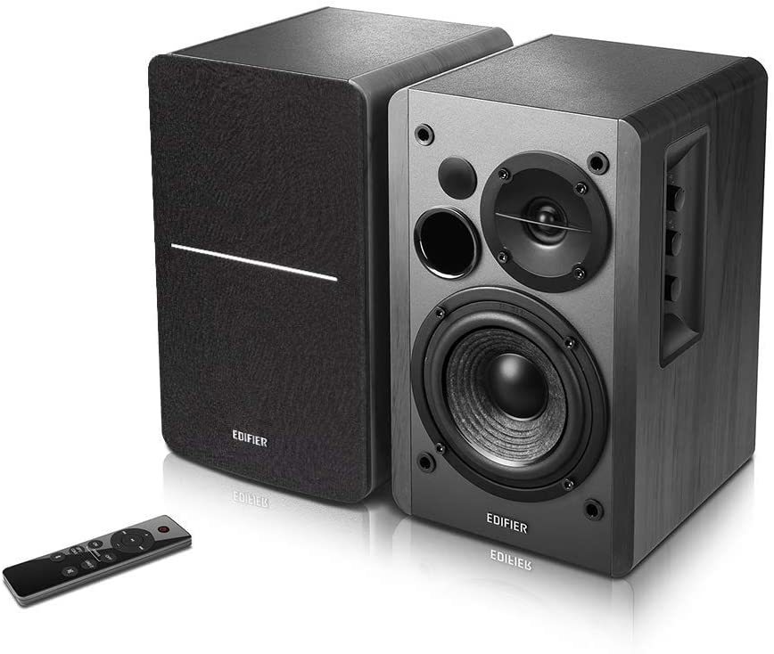 Edifier R1280DBs Active Bookshelf Speakers with Bluetooth 5.0 & 8" Active Subwoofer - K&B Audio