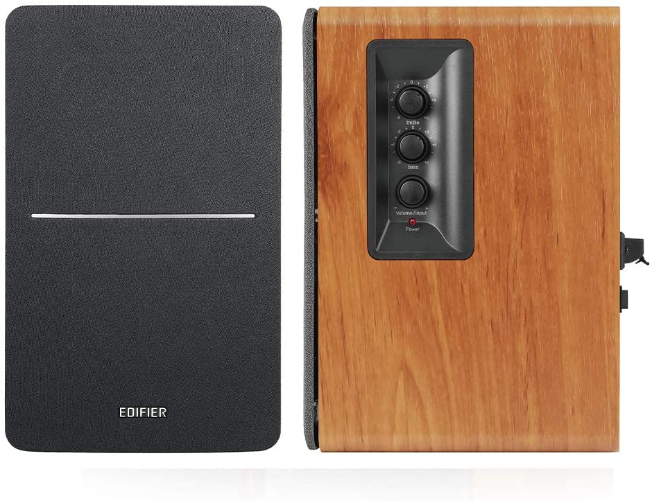 [OPEN BOX] Edifier R1280DBs Active Bookshelf Speakers with Bluetooth 5.0 - Wood - K&B Audio