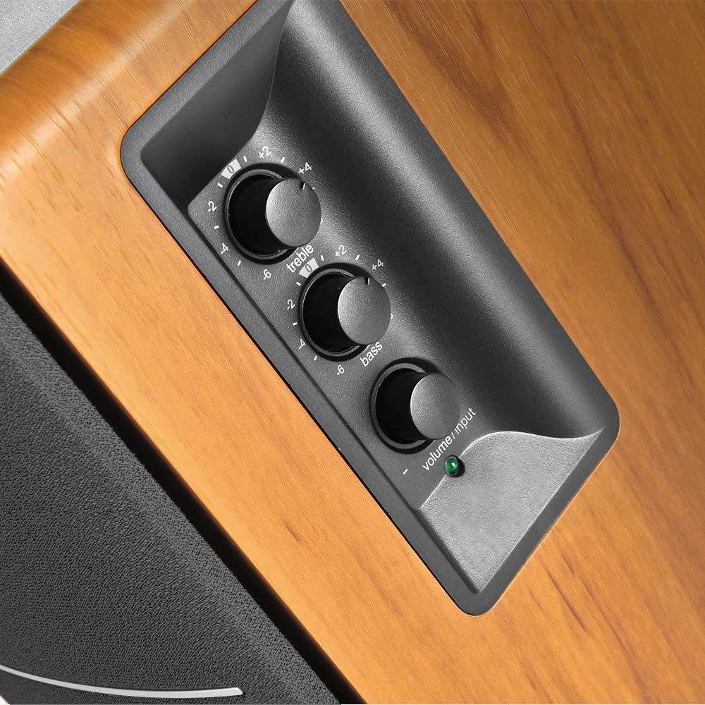 [OPEN BOX] Edifier R1280DBs Active Bookshelf Speakers with Bluetooth 5.0 - Wood - K&B Audio
