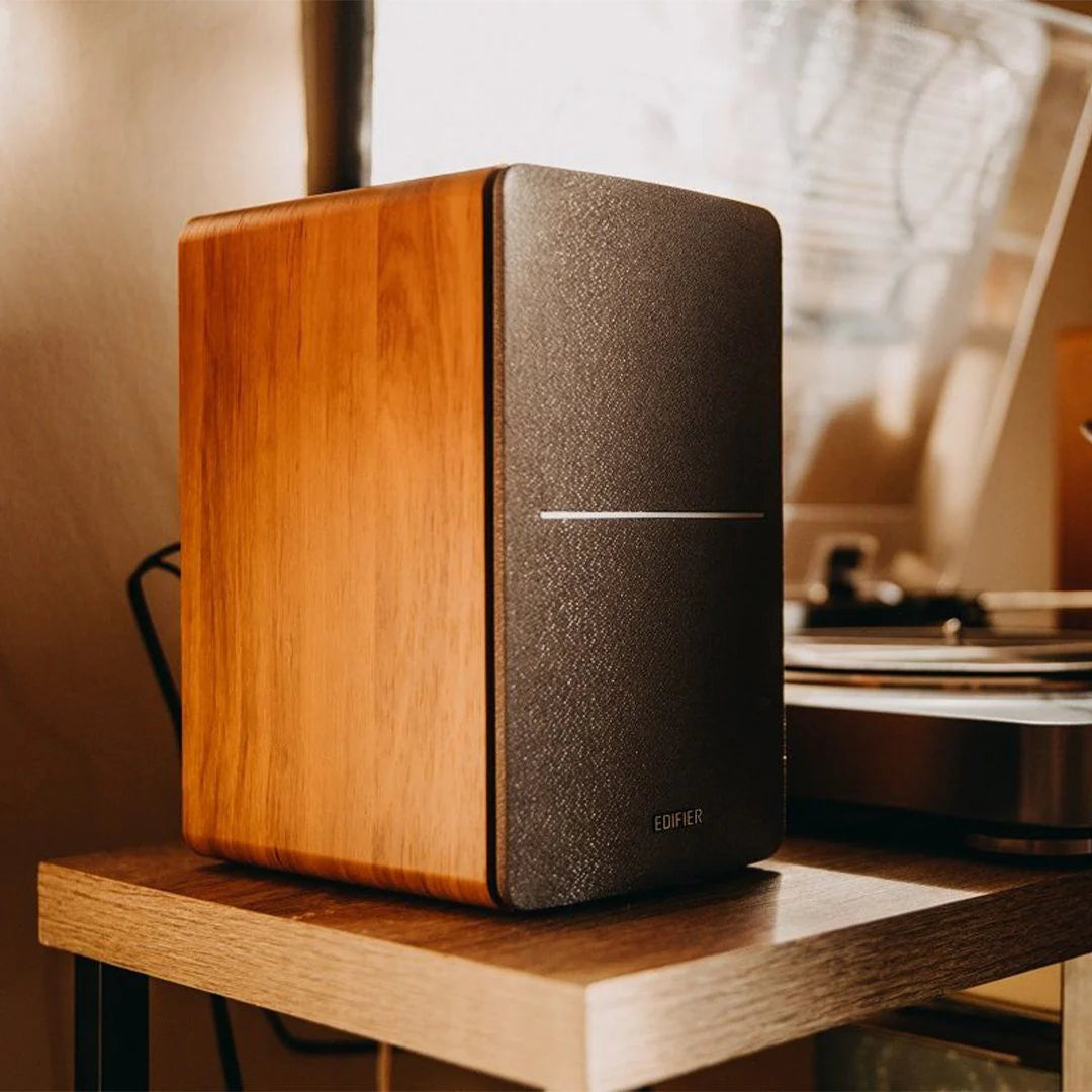 Pro-ject E1 Phono Turntable + Edifier R1280DBs Active Bluetooth Speakers - K&B Audio