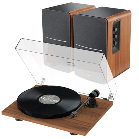 Edifier R1280DBs & Pro-ject E1 Phono Turntable & Speaker Bundle - K&B Audio