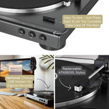 Edifier R1280T & Audio-Technica LP60X Turntable with Speakers - K&B Audio