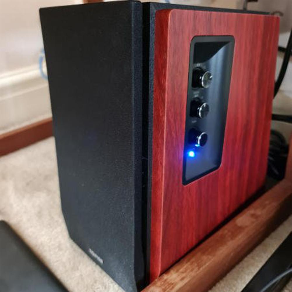 [OPEN BOX] Edifier R1700BT Active Bookshelf Speakers with Bluetooth - Wood - K&B Audio