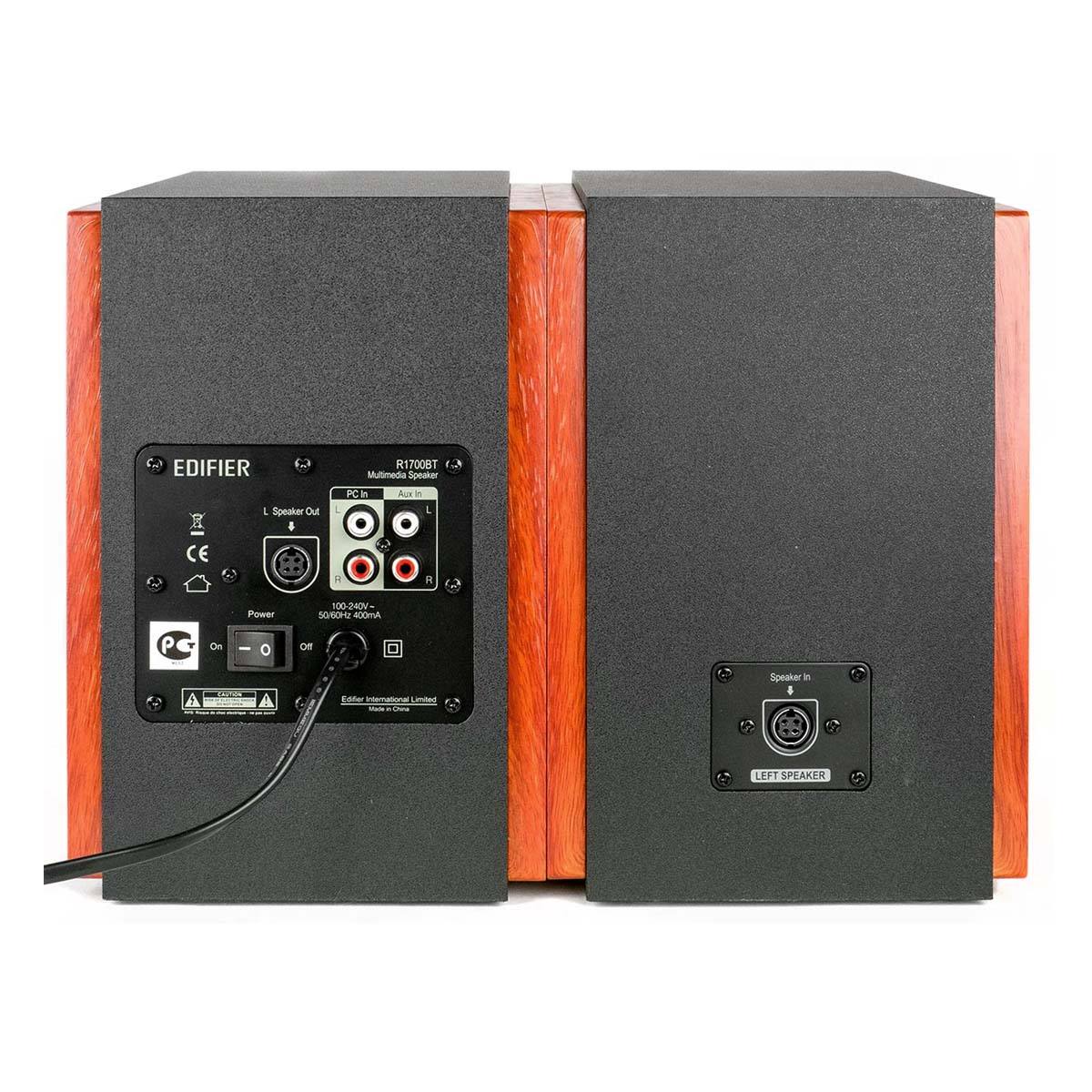 [OPEN BOX] Edifier R1700BT Active Bookshelf Speakers with Bluetooth - Wood - K&B Audio
