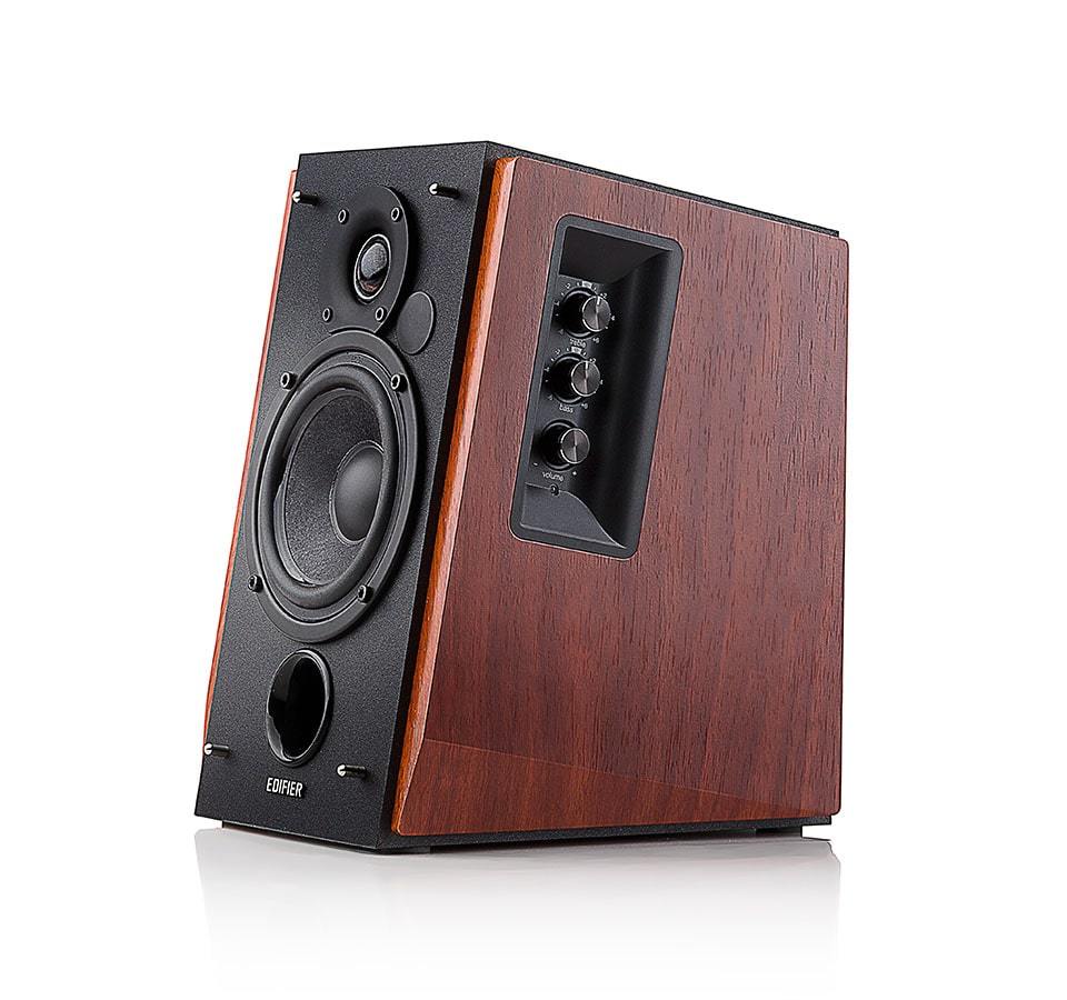 [OPEN BOX] Edifier R1700BT Active Bookshelf Speakers with Bluetooth - Wood - K&B Audio