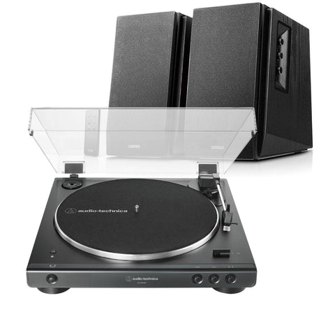 Edifier R1700BT & Audio-Technica LP60X Turntable with Bluetooth Speakers - K&B Audio