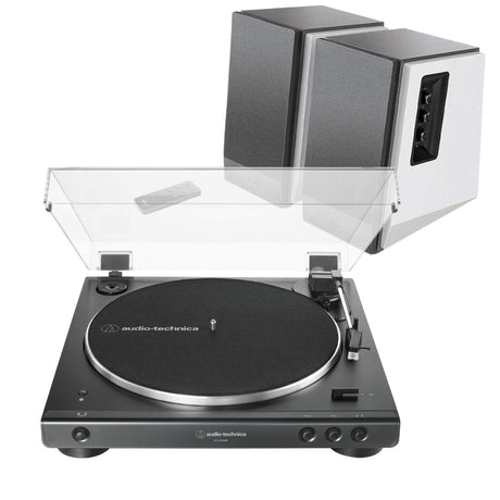 Edifier R1700BT & Audio-Technica LP60X Turntable with Bluetooth Speakers - K&B Audio