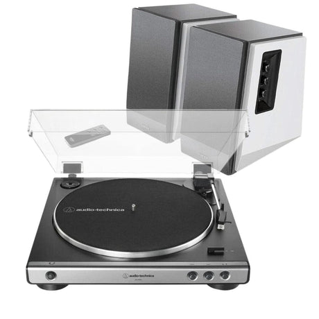 Edifier R1700BT & Audio-Technica LP60X Turntable with Bluetooth Speakers - K&B Audio