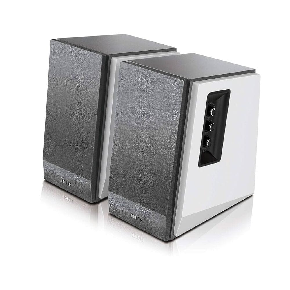 Audio-Technica LP60X-BT Bluetooth Turntable + Edifier R1700BT Active Bluetooth Speakers - White Edition - K&B Audio