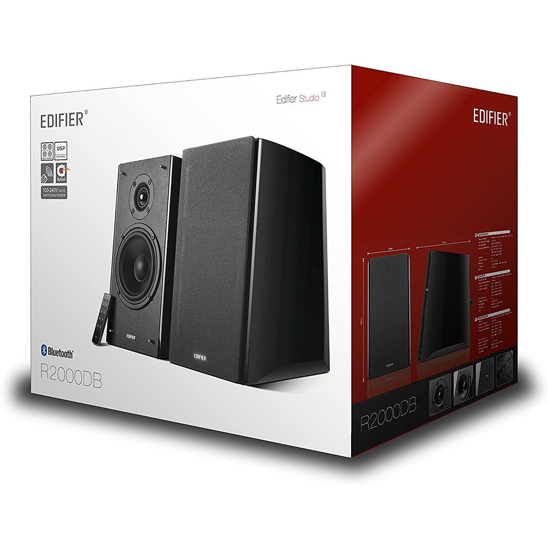 Edifier R2000DB Active Bookshelf Speakers with Bluetooth – K&B Audio
