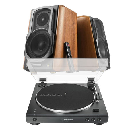 Edifier S1000MKII & Audio-Technica LP60X Turntable with Bluetooth Speakers - K&B Audio