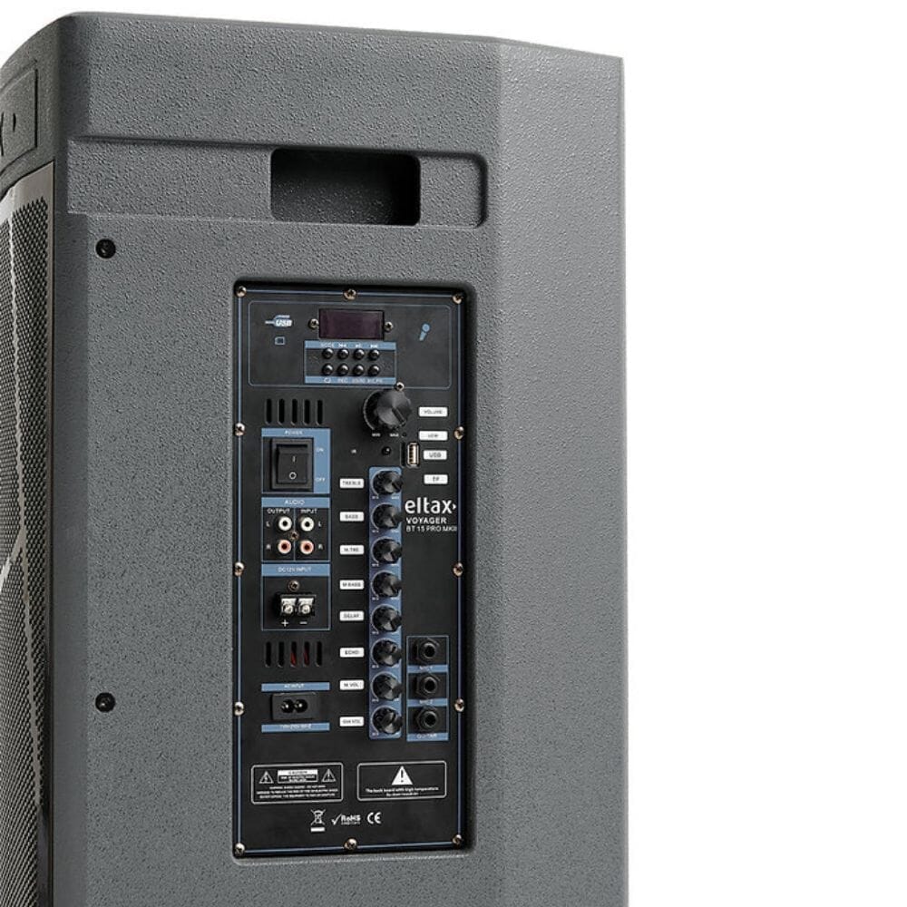 Eltax Voyager BT 15 PRO MKII Portable Loudspeaker - K&B Audio