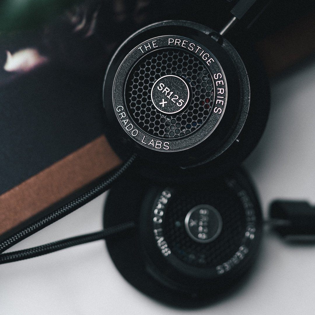 Grado SR125x Prestige Series Wired On Ear Open Back Headphones - K&B Audio