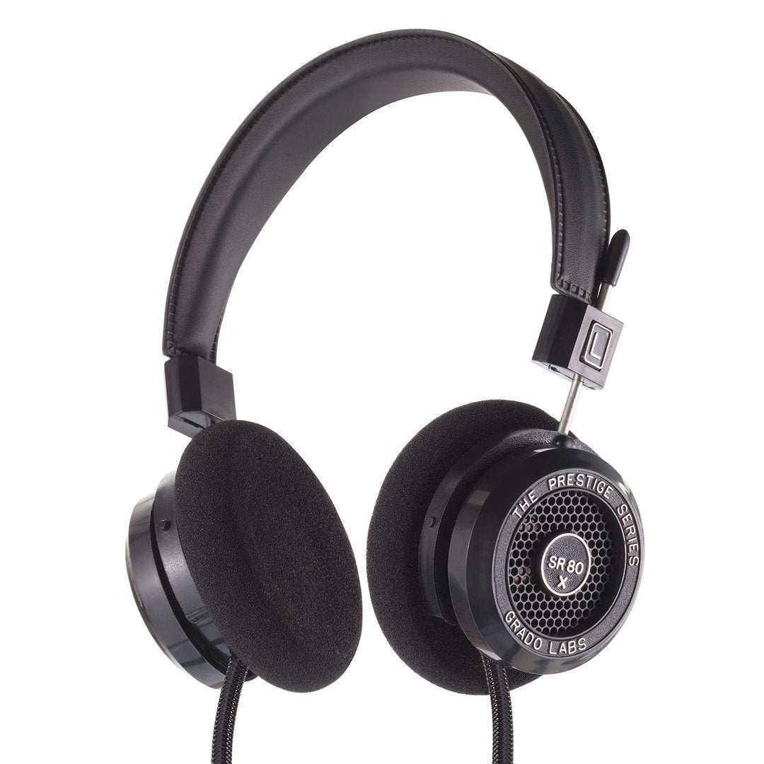 Grado SR80x Prestige Series Wired On Ear Open Back Headphones - K&B Audio