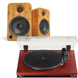 Kanto Audio YU4 & TEAC TN-180BT Bluetooth Turntable with Speakers Bundle - K&B Audio