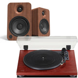 Kanto Audio YU4 & TEAC TN-180BT Bluetooth Turntable with Speakers Bundle - K&B Audio