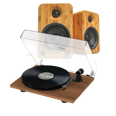 Kanto Audio YU4 & Pro-Ject E1 Phono Turntable & Speaker Bundle - K&B Audio