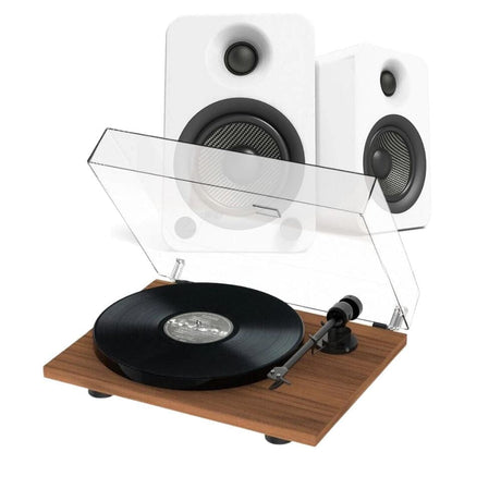 Kanto Audio YU4 & Pro-Ject E1 Phono Turntable & Speaker Bundle - K&B Audio