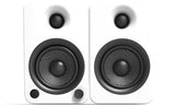 Kanto YU4 4" Active Bookshelf Speakers with Bluetooth + Teac PD-301 CD Player with Speakers inc. Bluetooth, DAB Radio & USB - K&B Audio