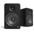 [OPEN BOX] Kanto YU6 5.25" Active Bookshelf Speakers with Bluetooth - Black - K&B Audio