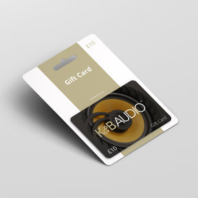 K&B Audio Gift Card (£10 - £250) - K&B Audio