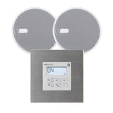 KB Sound In Wall Premium FM/DAB Radio & Bluetooth Ceiling Speaker System (2.5" - 5") - K&B Audio