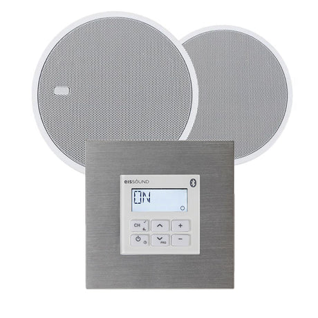 KB Sound In Wall Premium FM/DAB Radio & Bluetooth Ceiling Speaker System (2.5" - 5") - K&B Audio