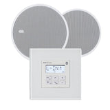 KB Sound In Wall Premium FM/DAB Radio & Bluetooth Ceiling Speaker System (2.5" - 5") - K&B Audio