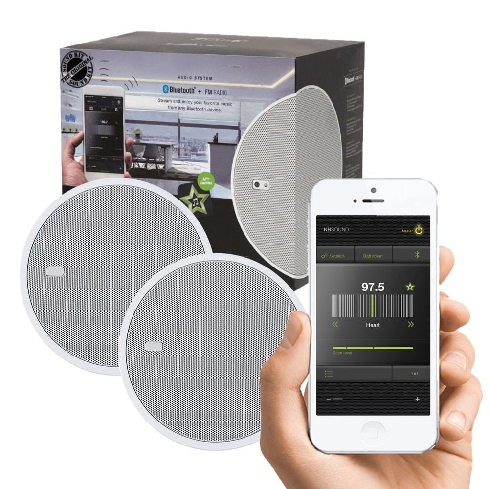 KB Sound Star FM or DAB+ Radio Ceiling Speaker System with Bluetooth App Control 5